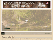 Tablet Screenshot of holyjimcanyon.com